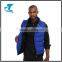 New Fashion European Style Winter Blue Men Down Vest with Stand Up Collar