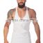Men Cotton Stringer Bodybuilding Equipment Fitness Plain Gym Tank Top shirt Wholesale Solid Singlet Y Back Sport clothes Vest