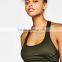 New technical top with slogan women's black racerback sports tank tops
