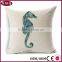 wholesale plain linen painting decorative pillow cover