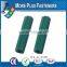 Made in Taiwan Universal Plastic Ribbed Long Conical Wall Plug Anchors