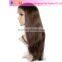 Factory Unprocessed Human Silky Straight 100 Brazilian Virgin Hair Full Lace Wigs With Baby Hair For Black Women