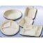 Disposable biodegradable sugarcaen pulp bowl with lid