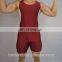 Custom Sublimated High Stretch Lycra Fabric Wrestling Singlet