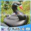 Swimming Pool toy Mattress Inflatable Black Swan Pool Float