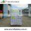 New Shape 3m High Inflatable Advertising Balloon , Cube Balloon Inflatable