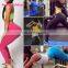 High Waist Black Fitness Wear Womens Leggings Custom For Wholesale