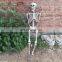 Halloween Skeleton 100% Plastic 165cm Life Size Jointed-N-Stay Hanging Human Skeleton for Halloween Decoration Halloween Props