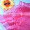 Best Selling Nylon Organza Wedding Red Dress Fabric