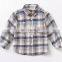 T-BSS001 2016 Long Sleeve Plaid Latest Dress Shirt Designs For Boys