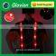 New arrival hot sell Leopard LED Glow night showSuspender