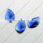shinning bule crystal glass stones for clothing