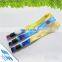 Colorful artwork printed cheap festival custom fabric wristbands no minimum