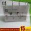 New black PMMA desktop calendar holder plexiglass countertop calendar display acrylic desk calendar stand