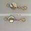 Round Shape Small Size Retractable Metal Yoyo Key Chain