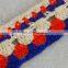 2017Double.M Fashion High Quality Colorful Handmade Trims For Garments