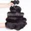 Hair extension body wave remy human hair double weft