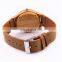 Wholesale Japanese movement mens watch wood watch bamboo watch