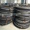 China factory high quality best price hydraulic rubber flexible 304 stainless steel hose pipe/hydraulic steel wire hose