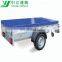 Caged Blue 450g/m2 PVC trailer cover
