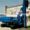 Hydraulic excavator concrete pole pile driver H type steel pile driver machine for sale