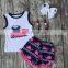 Baseball shorts kids remake boutique outfit