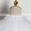 TWOTWINSTYLE Patchwork Appliques Dress Female Stand Collar Puff Three Quarter Sleeve Loose Ruched