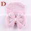 Newborn Infant HATS Baby Girl Soft Cotton BIG Bowknot Hospital Cap Warm Beanie Hat 5COLORS