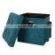 Modern Velvet Fabric Small Footstool big velvet ottoman storage ottoman