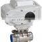 KLQD brand DN50 2 inch stainless steel material electric actuated ball valve