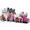 Princess Cinderella Carriage Bouncy Castle Inflatable Bouncer Kids Jumping Bounce House With Slide
