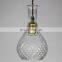Modern vintage style Bistro Led Red Wine storage glass shade Pendant Lighting
