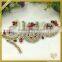China wholesale handmade beaded diamond patches rhinestone applique FHA-067