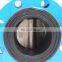 Cast Iron HT250 GGG40 Material Flange Connection Butterfly Valve With Worm Gear