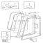 FOMI OEM NEW 11104075 Lock Lug for Wheel Loader Parts L90 L120 L160 L170 Cab