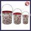 Christmas gift bucket