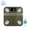 Best Sale 260x260x23.3 MM Bathroom Big LED Display Blue Tooth Scale With Aifit APP