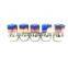 Car Universal Roasted Blue Rays Lug Nuts Locking Wheel Lug Nuts