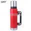 camping  thermal bottle  stainless steel insulated Portable 1.2L vacuum flask camping kettle wtih handle
