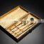 silver fancy wholesale spoon outdoor restaurant eco friendly portable luxury gold cutlery set
