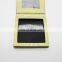 Clear PET window custom PU leather magnetic eyeshadow palette cosmetic packaging