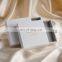 PandaSew Custom Logo Luxury Paperboard with Gray Microfiber Inside Bracelet Pendant Necklace Packaging Jewelry Box