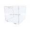 Clear Desk Dividers Tri-folding  Acrylic Sneeze Guard for School Student Office