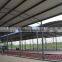 Metal steel structure chicken shed with high strength column frame