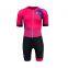 China Manufactory teamwear custom Price Hot Design Bright Yellow swinsuits for short women custom speed skating suit Custom Short Sleeve Quick-dry Speed Skating Skin Suit