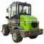 High Quality 800kgs 0.8 ton CE 1 year warranty china mini  cheapest articulated mini wheel loader for sale with snow plow