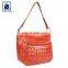 Unique Design Luxury Pattern Swiss Cotton Lining Material Stylish Look Women Genuine Leather Handbag Manufacturer