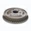 Ductile iron brake drum spare part for motorcycle 50cc