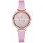 SHENGKE Lovely Lady Watch Simple Dial Soft Leather Band Japanese Quartz Movement K8012L OEM Nice Gift For Girl Student