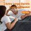 Factory Hot Sale Electric Blanket/ Large Heating Area Grey Electric Blanket/